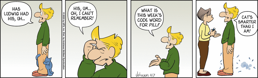 Today's Arlo & Janis is missing.