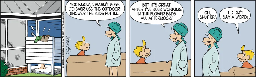 Today's Arlo & Janis is missing.