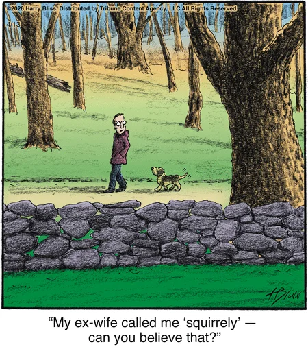 Today's Bliss is missing.