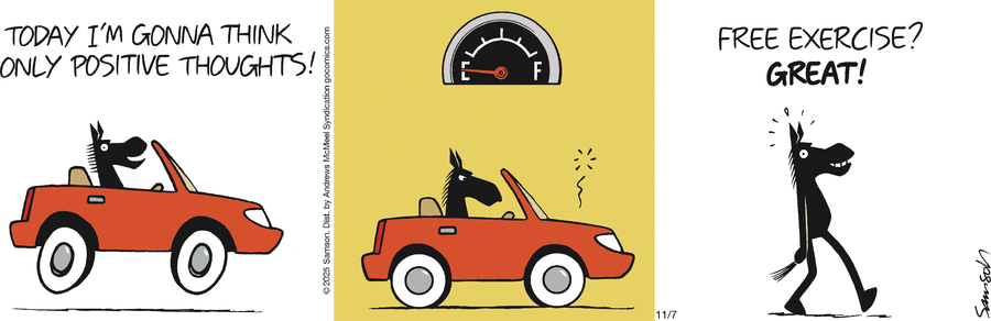 Today's Dark Side of the Horse is missing.