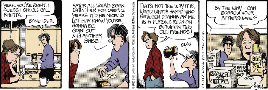 Today's For Better or for Worse is missing.