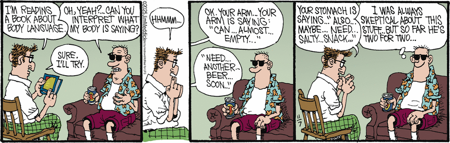 Today's Monty is missing.