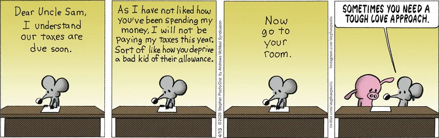 Today's Pearls Before Swine is missing.