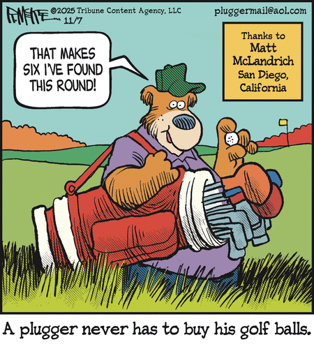 Today's Pluggers is missing.